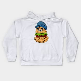 Burger Boy Kids Hoodie